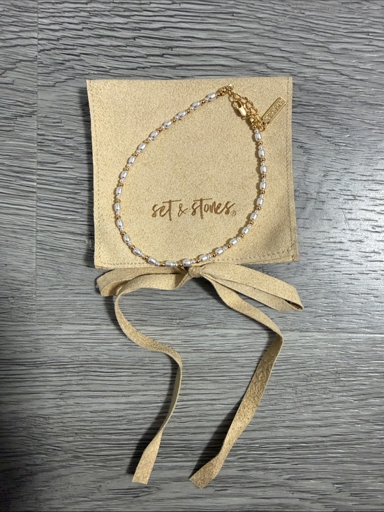 Set & Stones Jewelry - Set & Stones Shelly Anklet
